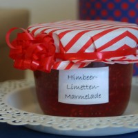 Himbeer-Limetten-Marmelade