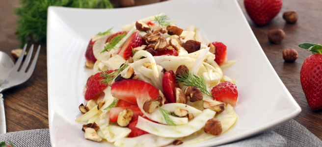 Erdbeer-Fenchel-Salat